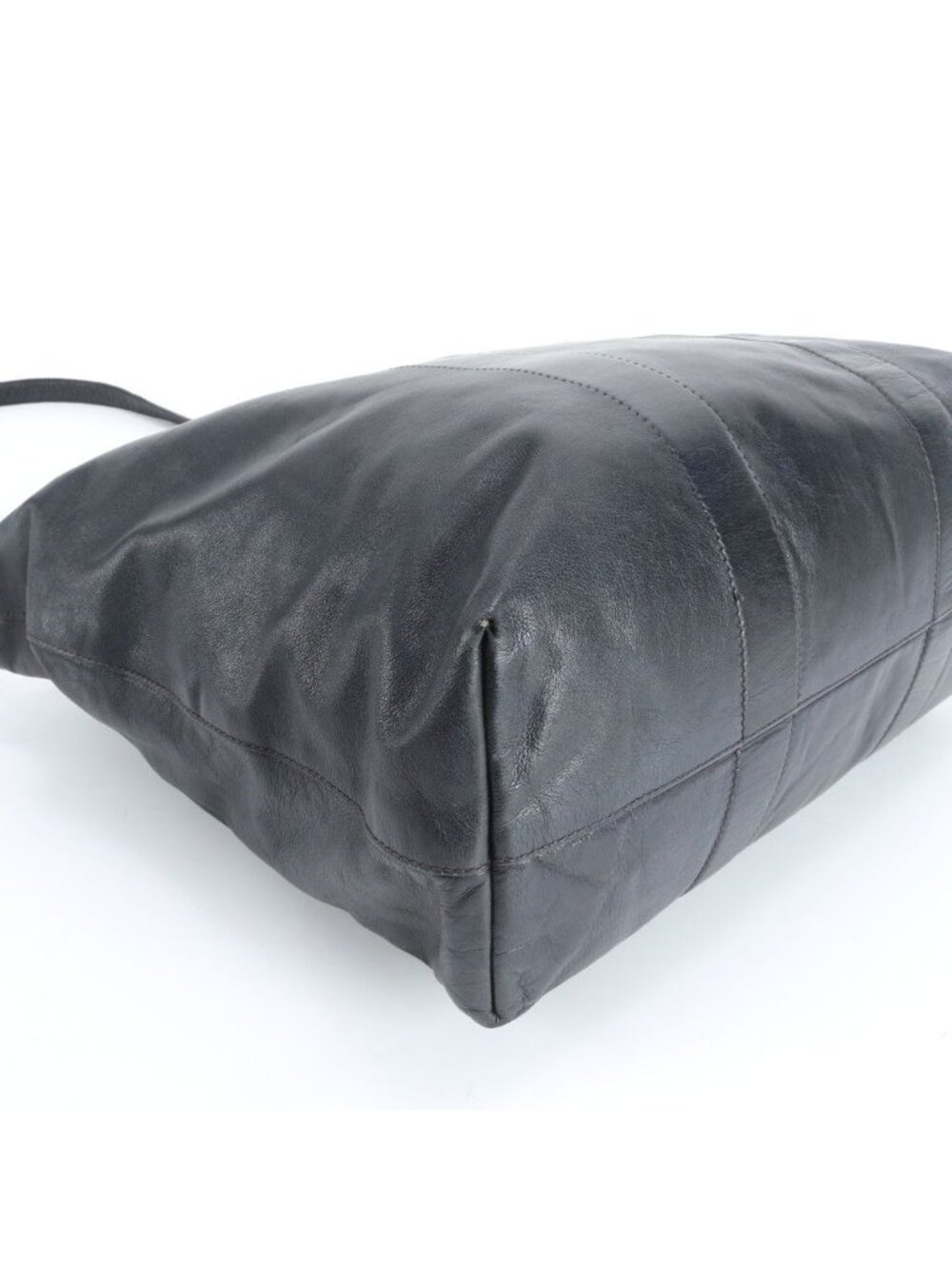 ★SOLD★ Prada Leather 2-Way Business Crossbody Document Briefcase Tote Commuting - Picture 4 of 11